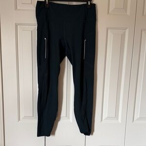 Athleta Dark Green Rainier Tights